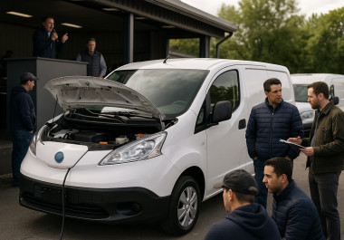 The Growing Market for Electric Vans at Auction