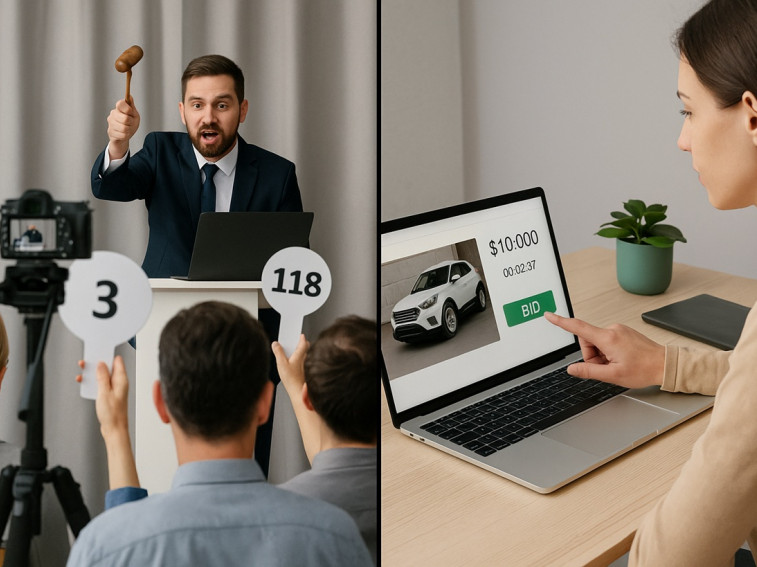 The Difference Between Live Streaming Auctions and Timed Online Auctions