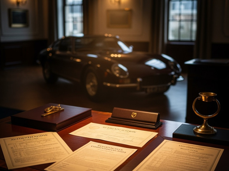 The Role of Authentication Papers in Luxury Car Auctions