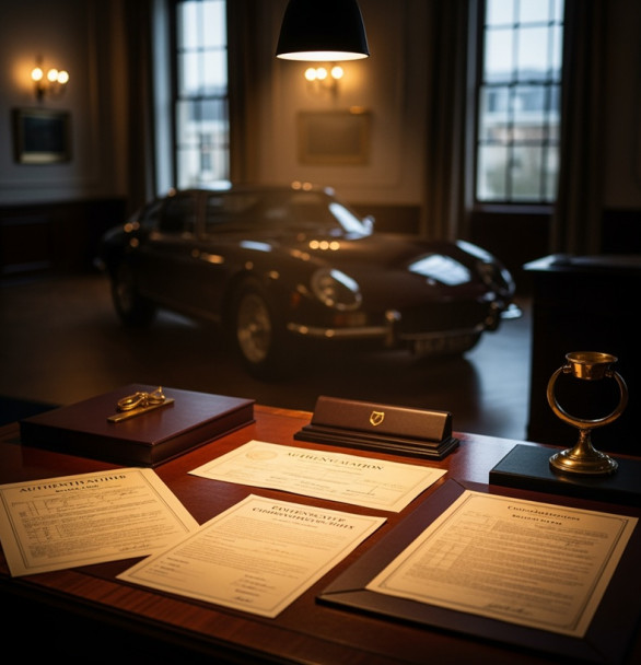 The Role of Authentication Papers in Luxury Car Auctions