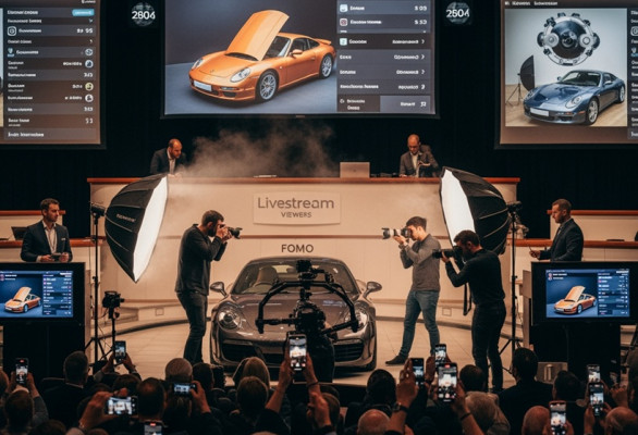 The Role of Social Media in Auction Hype