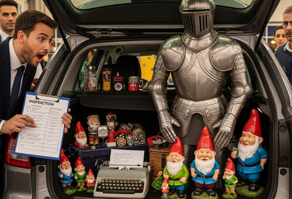 Weirdest Things Found Inside Auction Cars