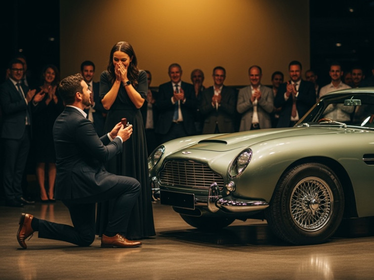 The Auction That Had to Pause for a Marriage Proposal