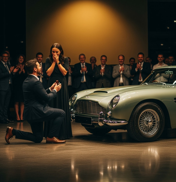The Auction That Had to Pause for a Marriage Proposal