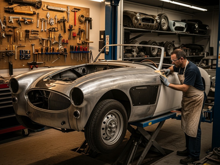 Turning Classic Car Auctions into a Restoration Business