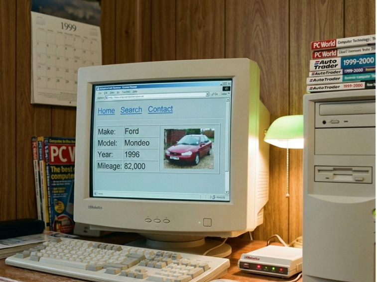 What the First Online Car Auction Looked Like