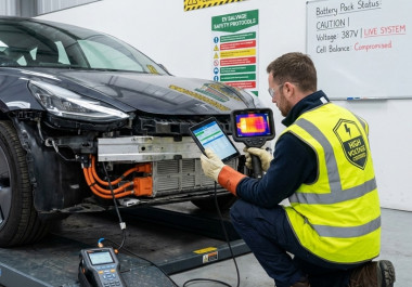 How to Safely Inspect Electric or Hybrid Salvage Vehicles