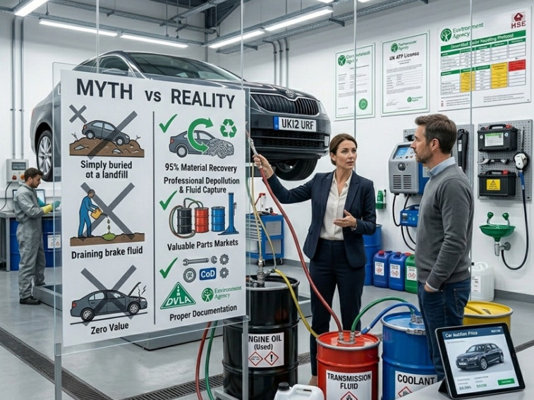 Common Myths About Scrap Car Recycling You Should Stop Believing