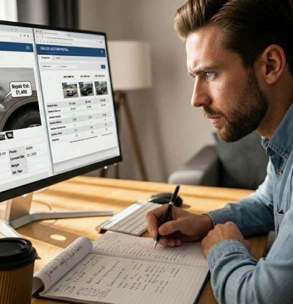 How to Read an Online Auction Listing Like a Pro Dealer