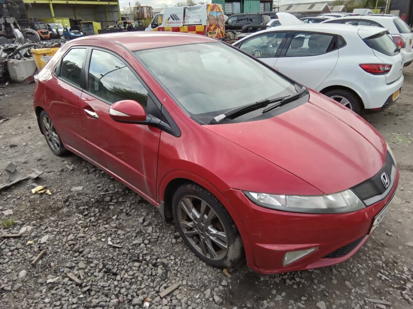 Used 2010 HONDA CIVIC for sale at online auction RAW2K
