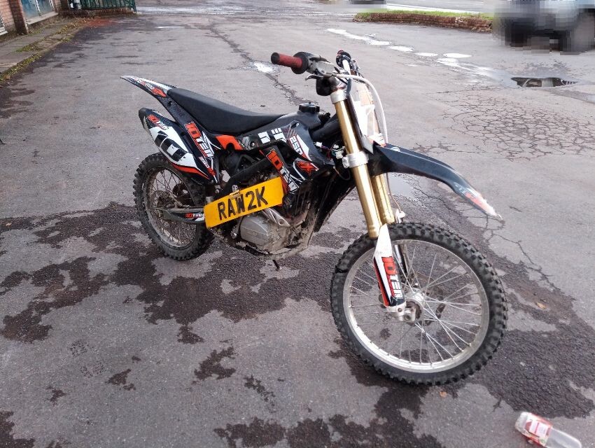  MOTORCYCLE OFF ROAD MOTORBIKE