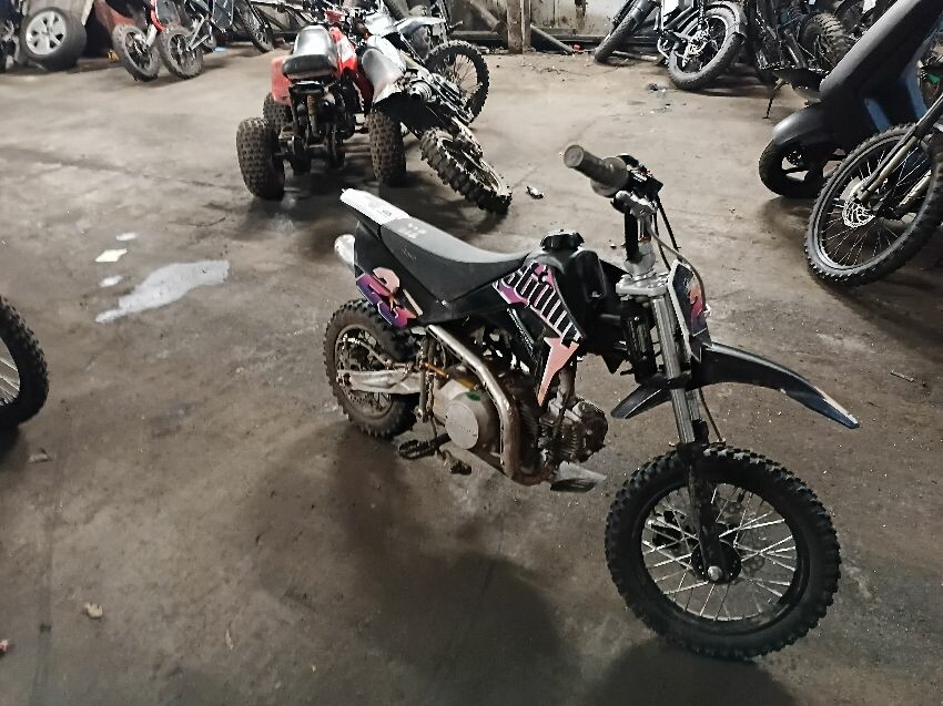  Motorcycle BLACK OFF ROAD DIRT BIKE